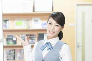 受付の人も面接官