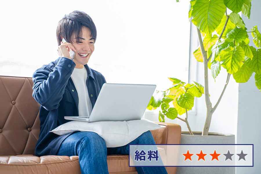 給料/★★★☆☆