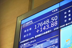 日本企業の時価総額ランキング