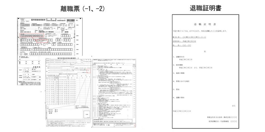 離職票_退職証明書比較