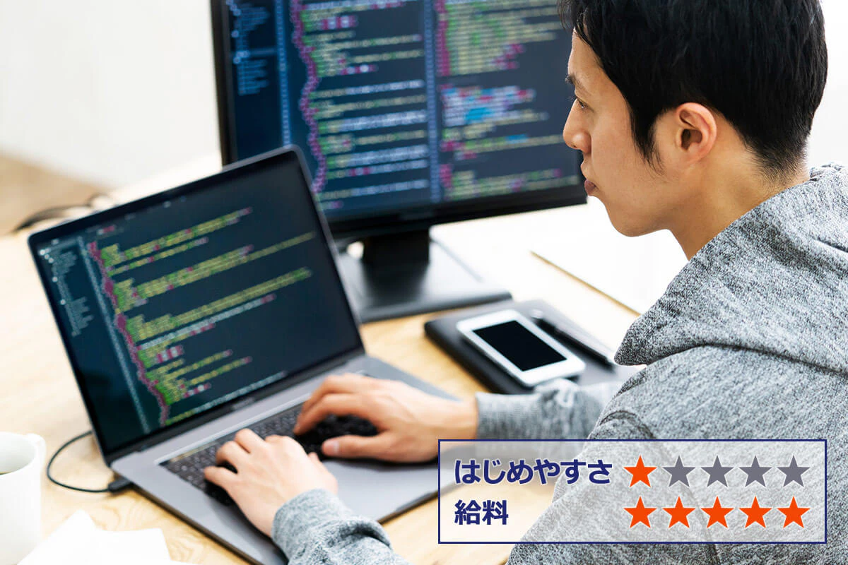 【インフラエンジニア】 はじめやすさ：★ 給料：★★★★★