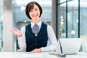 【例文付き】選考を通過できる「受付」の志望動機の書き方