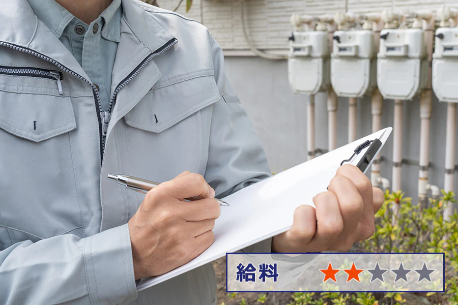 給料/★★☆☆☆