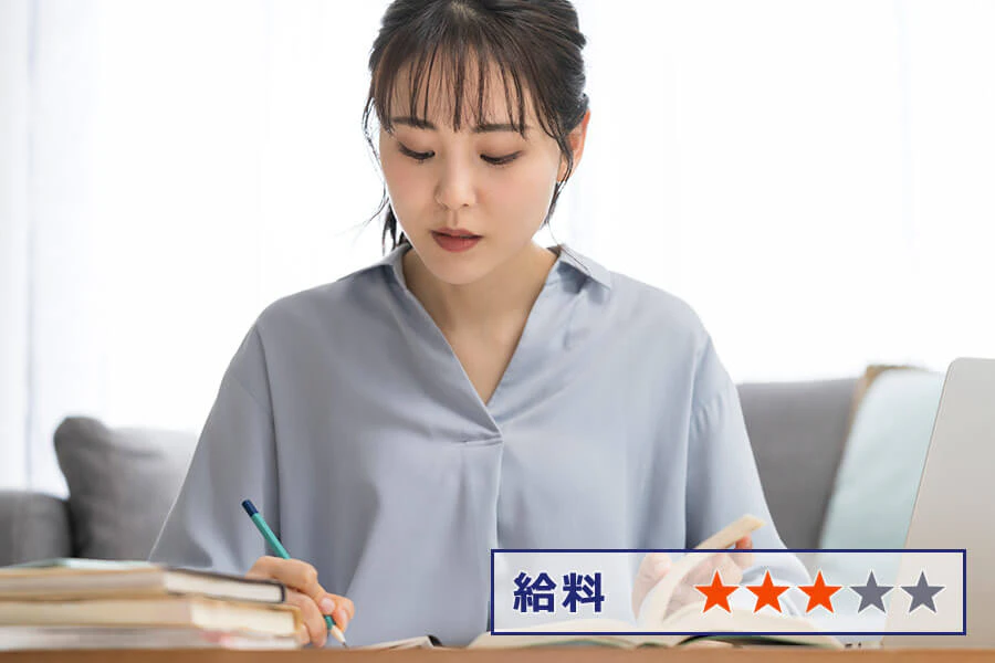 給料/★★★☆☆